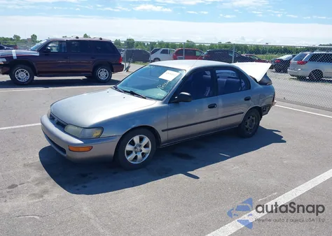 1995 Toyota Corolla Le/Dx из США, поврежденный, VIN 2T1AE09B3SC102007